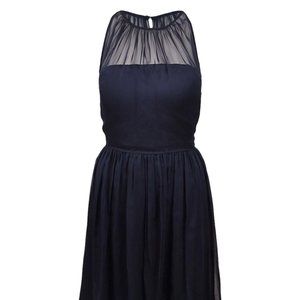 Adrianna Papal Woman's dress Size 6 Navy blue dark